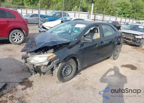 2015 Toyota Corolla Le from USA, damaged, VIN 5YFBURHE6FP279793